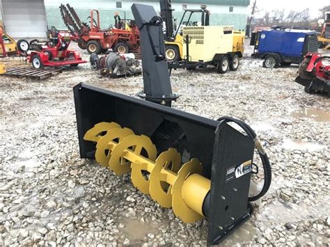 tmg skid steer snowblower|Snow Blowers for Skid Steers .